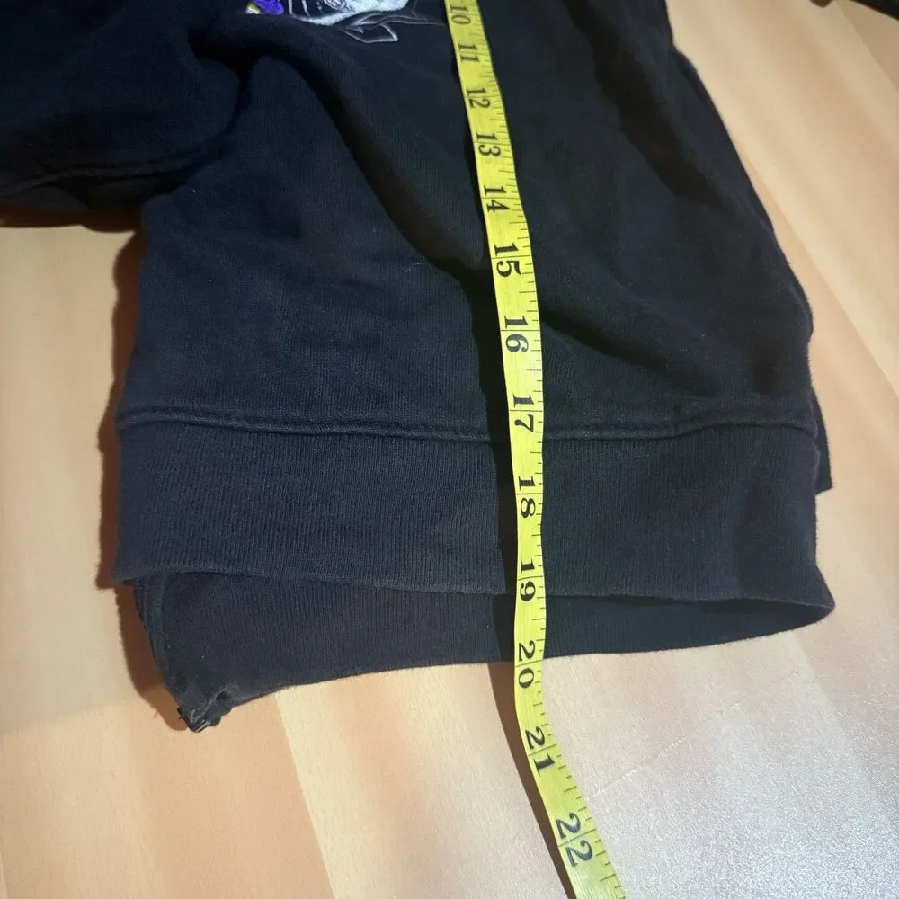 3/$15 Disney 100 Anniversary Sweater XS Extra Small Black Full Zip Hooded